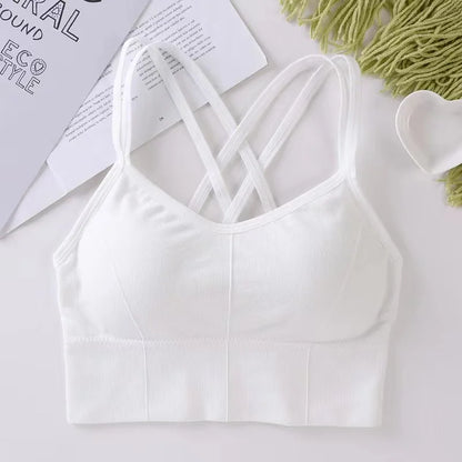 Women's Tank Top With Back Cross