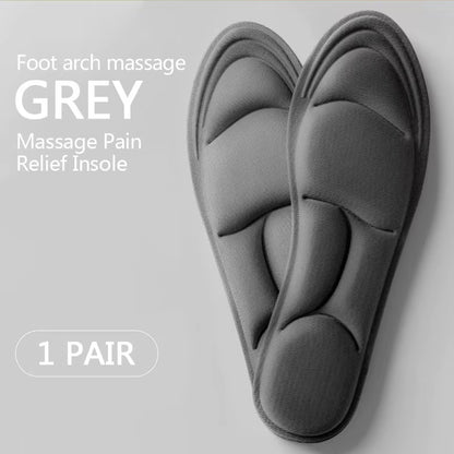 5D Massage Memory Foam Insoles for Shoes Sole Breathable Cushion Sport Running Insoles for Feet Orthopedic Insoles