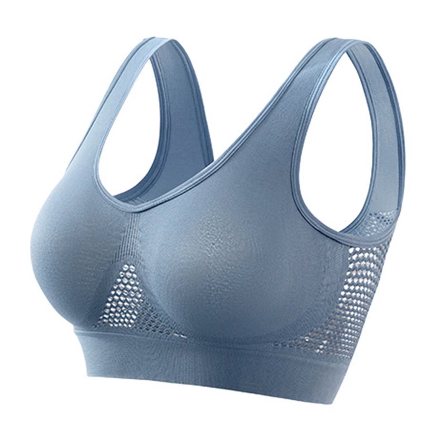 High-Support Sports Bra for Women – Shockproof Yoga & Running Vest