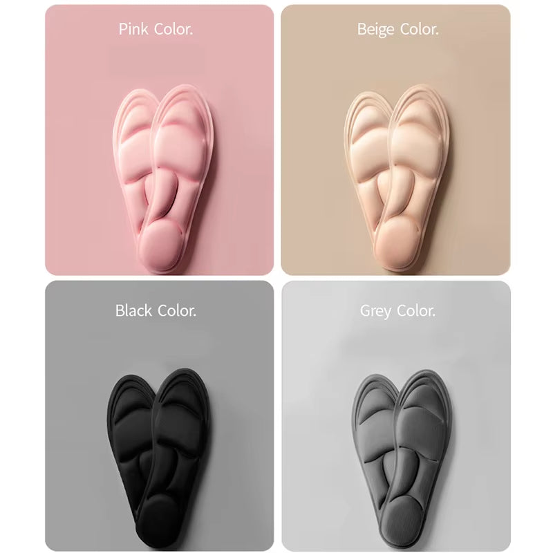5D Massage Memory Foam Insoles for Shoes Sole Breathable Cushion Sport Running Insoles for Feet Orthopedic Insoles