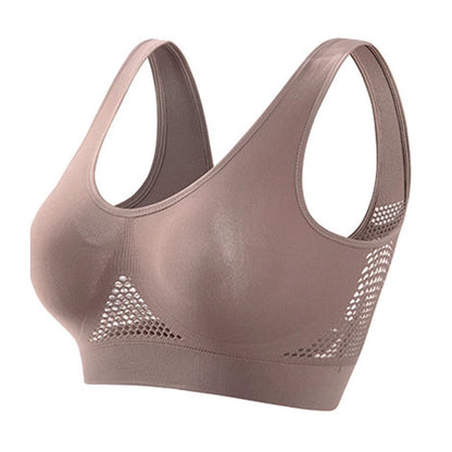 High-Support Sports Bra for Women – Shockproof Yoga & Running Vest
