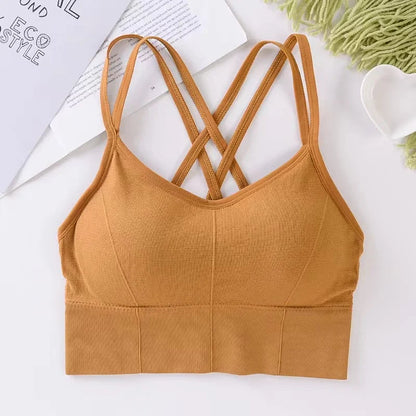 Women's Tank Top With Back Cross