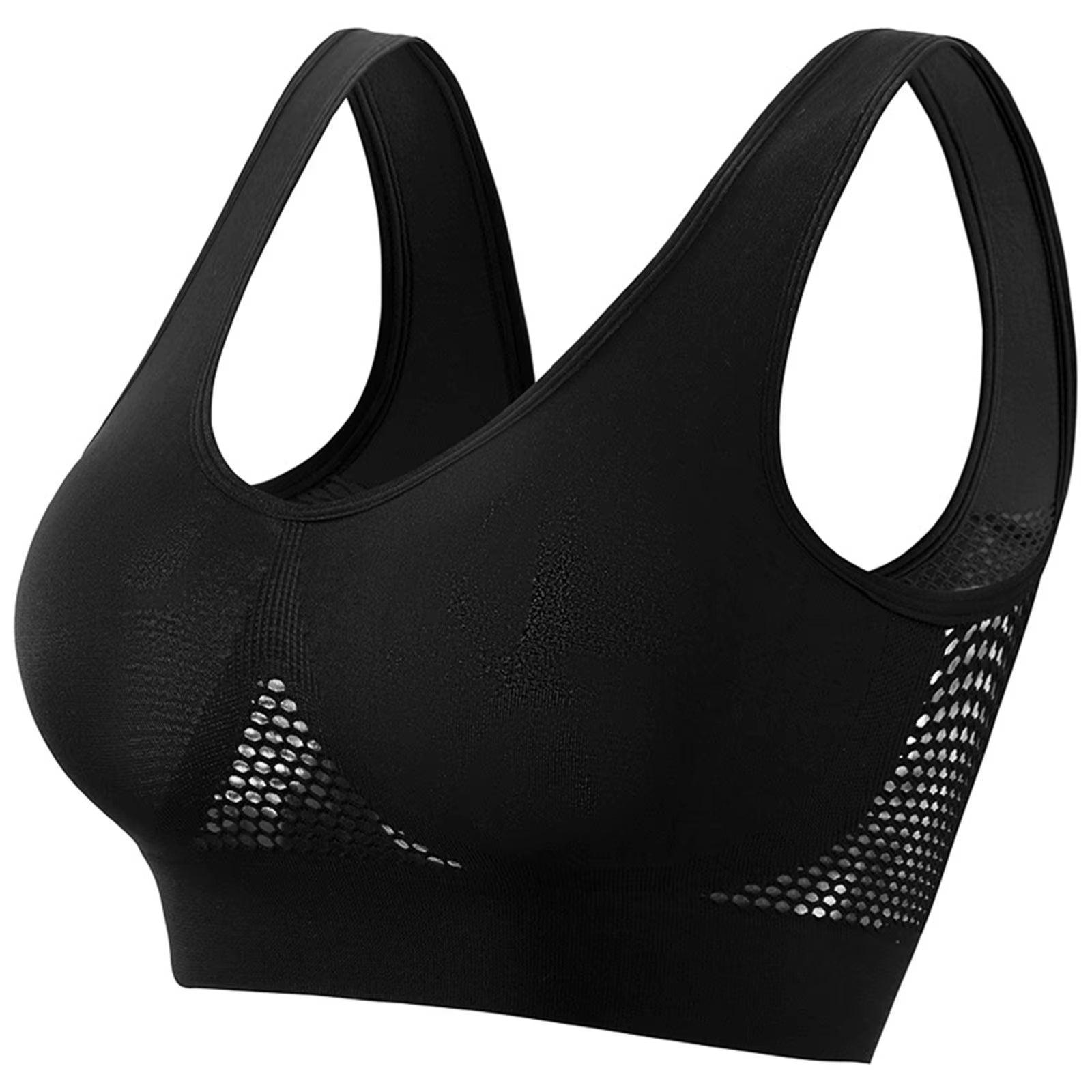 High-Support Sports Bra for Women – Shockproof Yoga & Running Vest