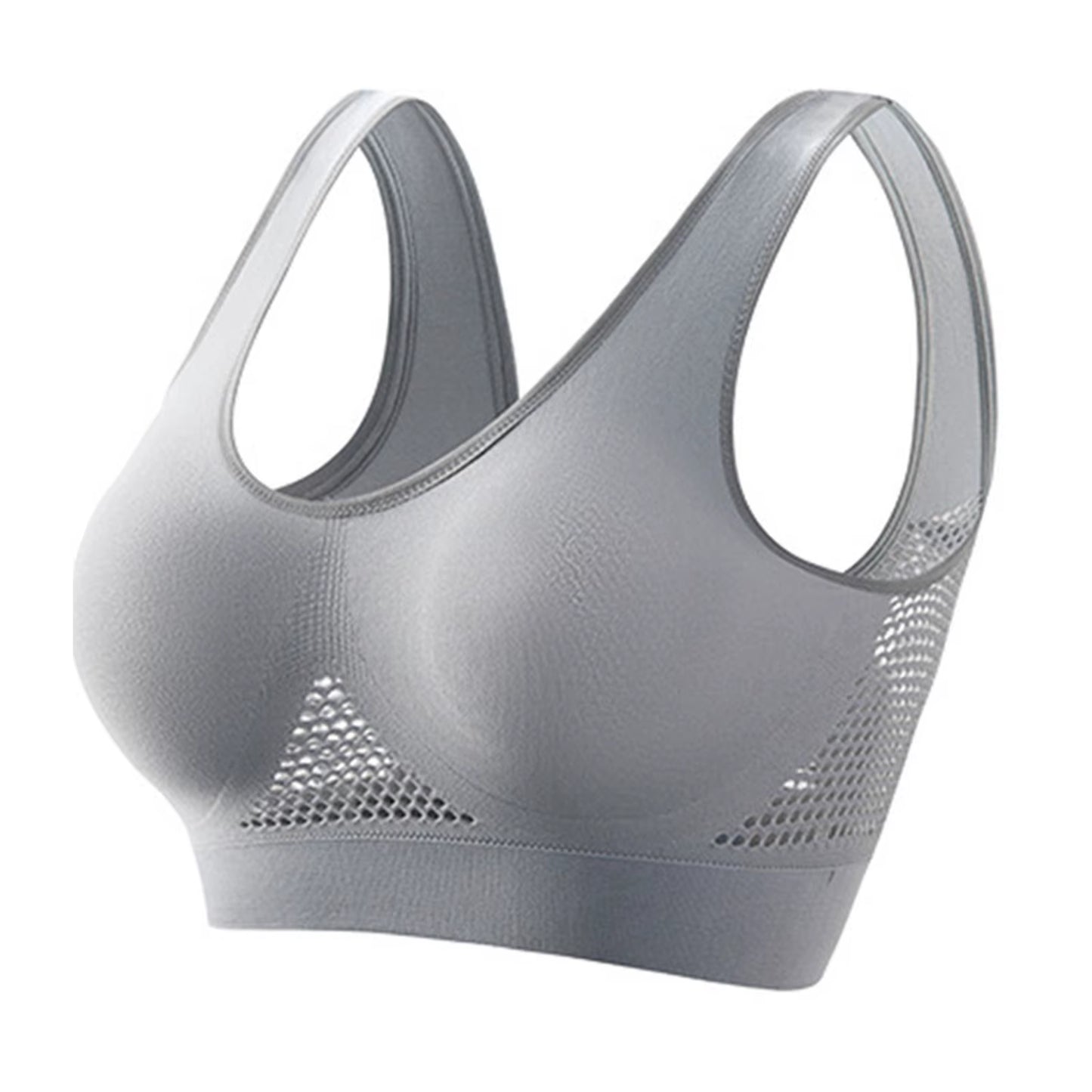 High-Support Sports Bra for Women – Shockproof Yoga & Running Vest