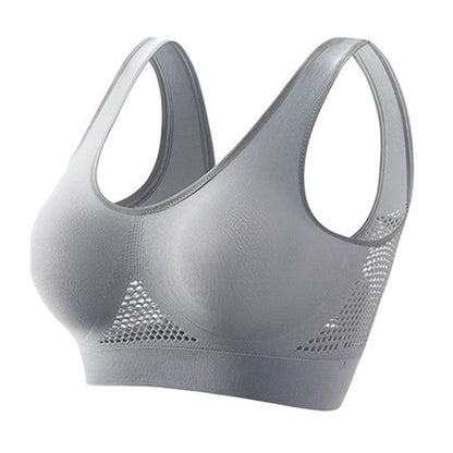 High-Support Sports Bra for Women – Shockproof Yoga & Running Vest