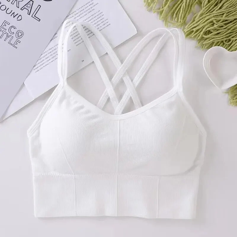 Women's Tank Top With Back Cross